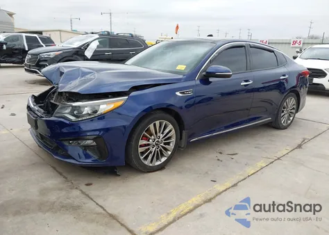 2019 Kia Optima Sx Turbo z USA, uszkodzony, nr VIN 5XXGV4L25KG340363